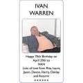 IVAN WARREN