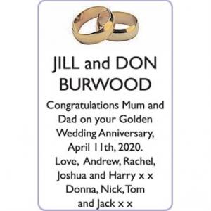 JILL and DON BURWOOD