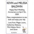 KEVIN and MELISSA BALDWIN