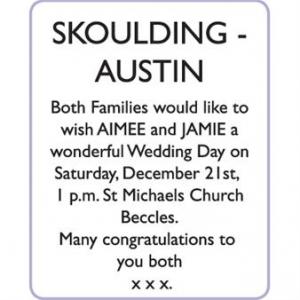 SKOULDING - AUSTIN