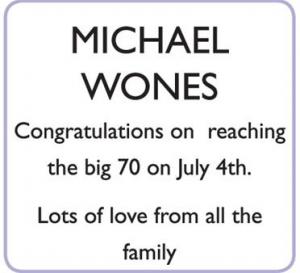 WONES MICHAEL