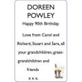 DOREEN POWLEY