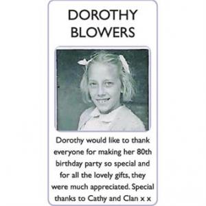 BLOWERS DOROTHY