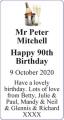 Mr Peter Mitchell