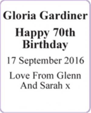 Gloria Gardiner