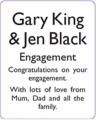 Gary King - Jen Black