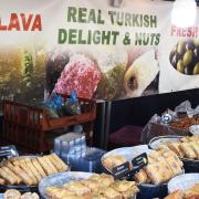 A previous continental market in Lowestoft.