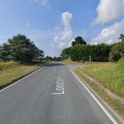 The A12 is currently closed after a crash involving multiple vehicles near Wrentham