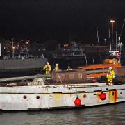 Lowestoft RNLI lifeboat ‘Patsy Knight’ safely towed the sailing ketch with engine problems.