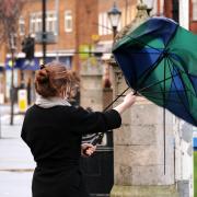 Windy weather is expected to hit Suffolk on Friday