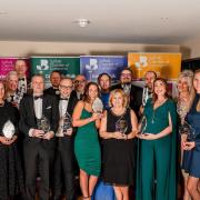 All the award winners at last year's glittering gala. Picture: Red Wren Photography