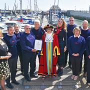 The Freedom of the Town is awarded to Lowestoft’s Lifeboat Crew. Picture: Mick Howes