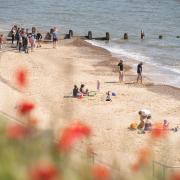 A yellow heat health warning has been issued for Suffolk