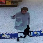 CCTV has been released after a theft in Morrisons