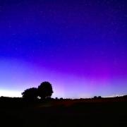 The Northern Lights were seen over Sutton last night