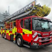 Norfolk Fire and Rescue Service's new aerial ladder platform