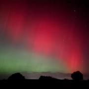 Readers could see the Northern Lights over Suffolk last night