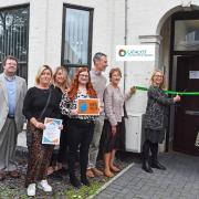 The new centre for Catalyst Counselling in Lowestoft is officially opened with Lowestoft MP Jess Asato cutting the ribbon. Picture: Mick Howes