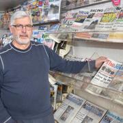 Barry Barnard has been the business owner of Kirkley News on London Road South in Kirkley, Lowestoft for more than 20 years. Picture: Mick Howes