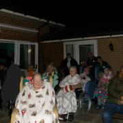 Oulton Park care home marks Bonfire Night with celebration