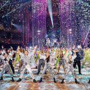 The Strictly live show on Saturday. (BBC/Guy Levy/PA)