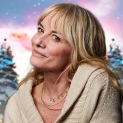 Tamzin Outhwaite will compete against five other celebrities with festive-themed routines to impress the judges and studio audience (Jude Edgington/BBC/PA)