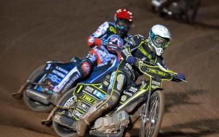 Jason Doyle leads Matej Zagar at Belle Vue