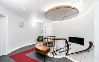 The giant table top that features in Colne House, Lowestoft. Picture: Kenzoku Properties