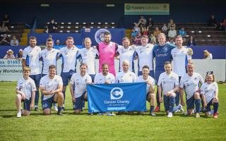 The Big C team, complete with former Norwich City legends. Picture: Julian Claxton Photography