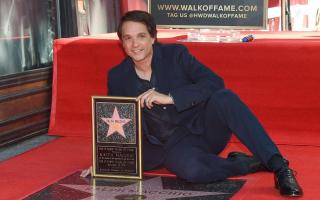 Ralph Macchio attends a ceremony honoring him with a star on the Hollywood Walk of Fame (Richard Shotwell/Invision/AP)